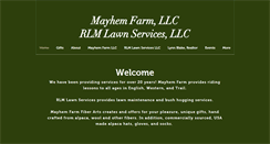 Desktop Screenshot of mayhemfarm.com